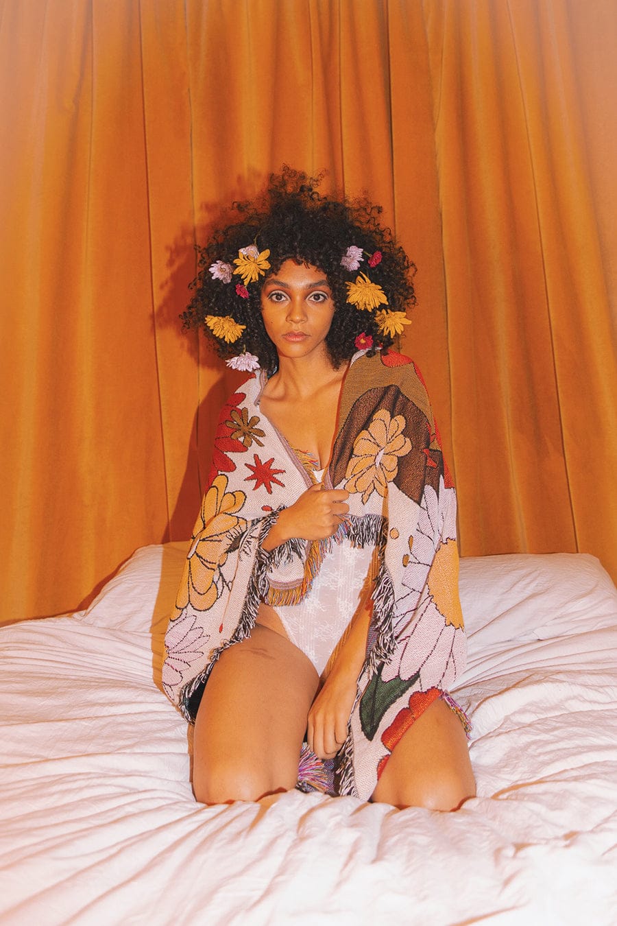 Solstice Home - "I See All" Woven Throw Blanket